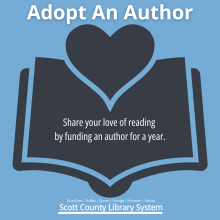 This is the Adopt An Author logo.