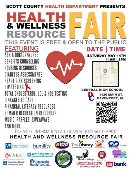 Health & Resource Fair Flyer