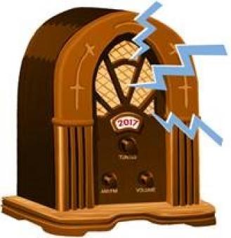 Old fashioned radio