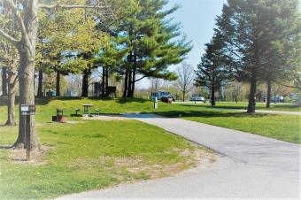 Site 58 at West Lake's Park Terrace campground.